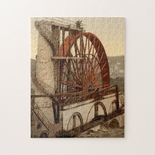The Wheel, Laxey, Isle of Man, Engeland Legpuzzel (Verticaal)