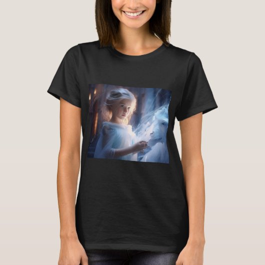 The Whispering Frost: A Mythical Bond T-Shirt (Devant)