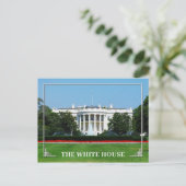 The White House, Washington, D.C. Briefkaart (Staand voorkant)