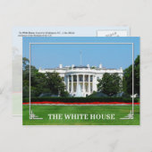 The White House, Washington, D.C. Briefkaart (Voorkant / Achterkant)