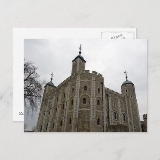 The White Tower - Tower of London Briefkaart (Voorkant / Achterkant)