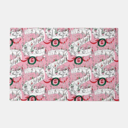 The Whos' Merry Christmas Feast Deurmat (Voorkant)