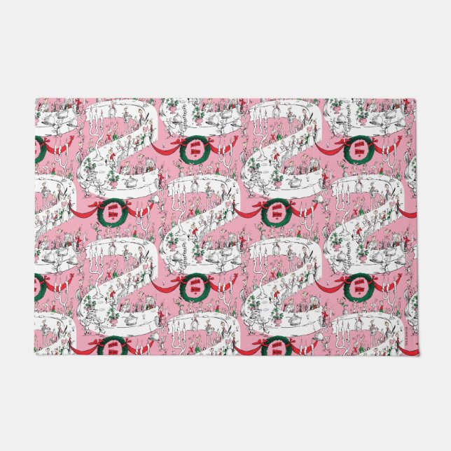 The Whos' Merry Christmas Feast Deurmat (Voorkant)