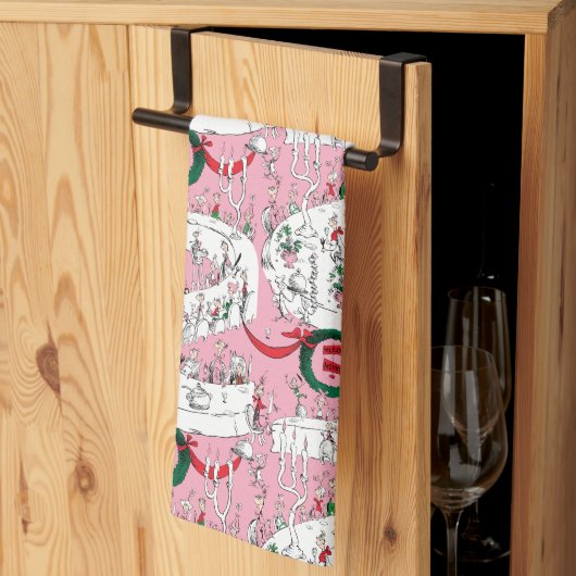 The Whos' Merry Christmas Feast Theedoek (Derde Gevouwen)