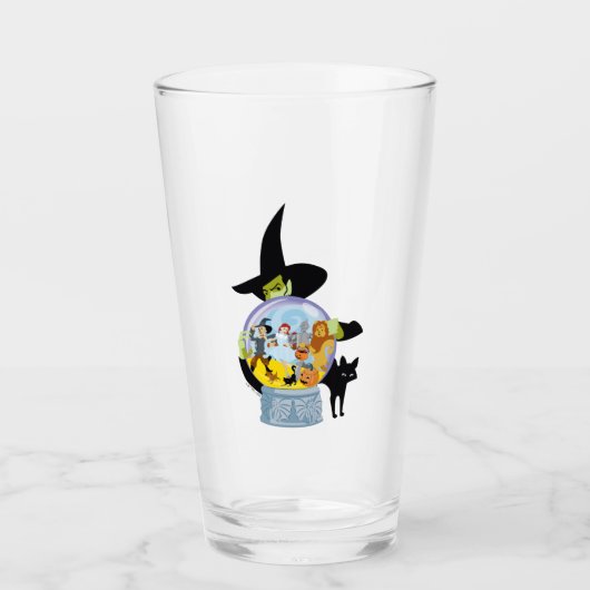The Wicked Witch Crystal Ball Halloween Glas (Voorkant)