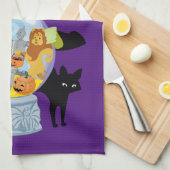 The Wicked Witch Crystal Ball Halloween Theedoek (Quarter Fold)