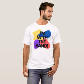 The Wiggles - Je suis avec le groupe ! T-shirt pou (Devant entier)
