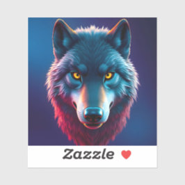 The Wild Gaze - Square Vinyl Sticker