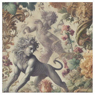 The Wild Lush - Gothic Statement Tegel Stof