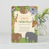 The Wild One : Invitation à la fête d'anniversaire (Debout devant)