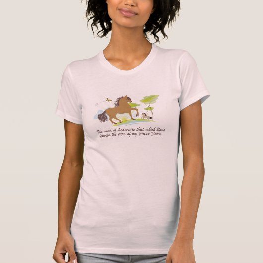 The Wind of Heaven - Paso Fino T T-shirt (Voorkant)