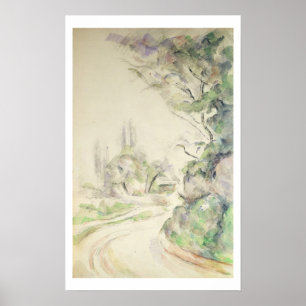 The Winding Road, c.1900-06 (m/c op papier) Poster
