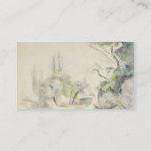 The Winding Road, c.1900-06 (m/c op papier) Visitekaartje (Achterkant)