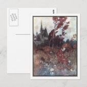 The Wind's Tale van Edmund Dulac Briefkaart (Voorkant / Achterkant)