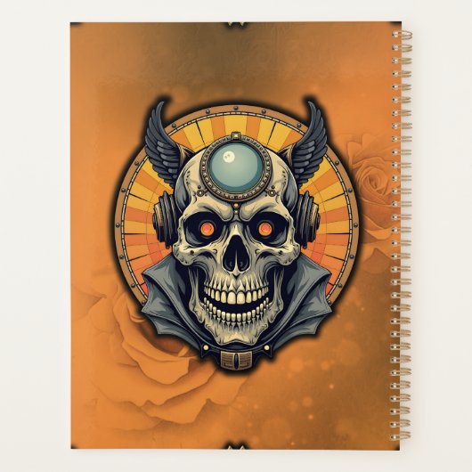 The winged skull.  (Dos)