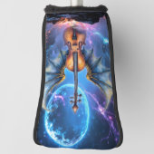 The Winged Violin of Moonlit Realms Golfheadcover (Draai 90)