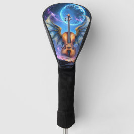 The Winged Violin of Moonlit Realms Golfheadcover