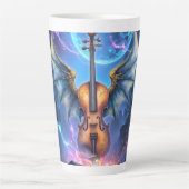 The Winged Violin of Moonlit Realms Latte Mok (Voorkant)