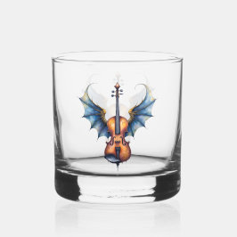 The Winged Violin of Moonlit Realms Whisky Glas