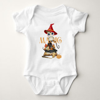The Witch Owl Magic Herfst thema Romper