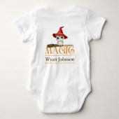 The Witch Owl Magic Herfst thema Romper (Achterkant)