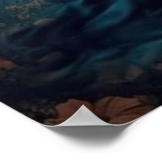 The Witch Twilight Dark Forest gotische muur Poster (Hoek)