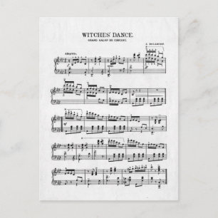 The Witches Dance Briefkaart