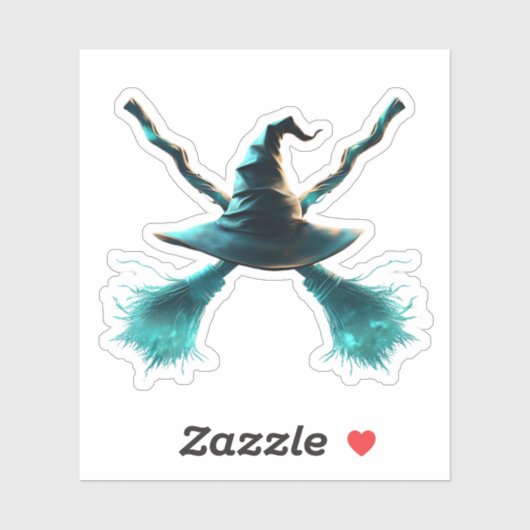 The Witch's Cross Sticker (Vel)