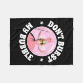 The Wizard Of Oz - Don't Burst My Bubble  Fleece Deken (Voorkant (Horizontaal))