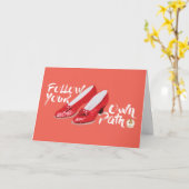 The Wizard Of Oz™ | Follow Your Own Path Kaart (Gele Bloem)