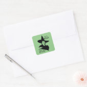 The Wizard Of Oz™ | I'm A Witch Vierkante Sticker (Envelop)