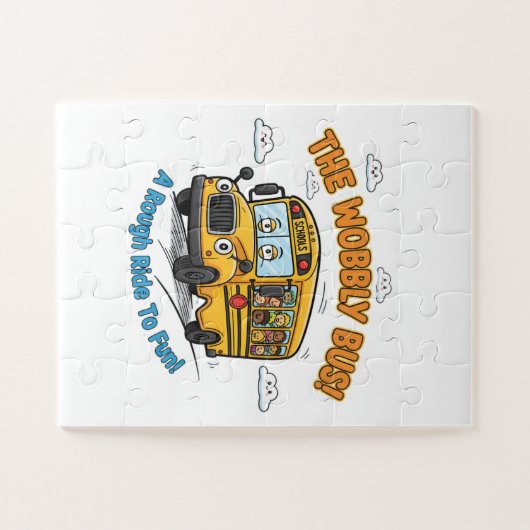 The Wobbly Bus! A Rough Ride To Fun! Legpuzzel (Horizontaal)