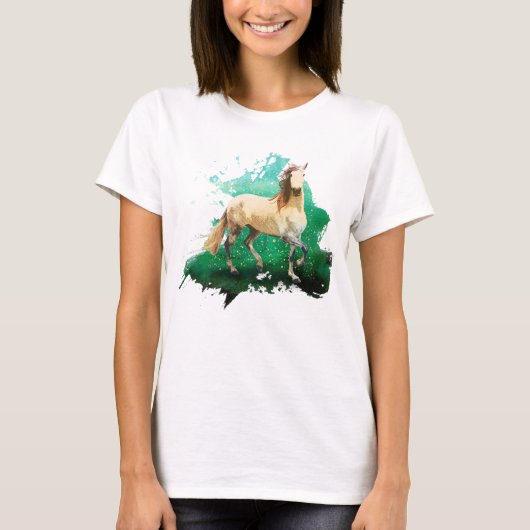 The wonderful horse Basic T-Shirt (Voorkant)