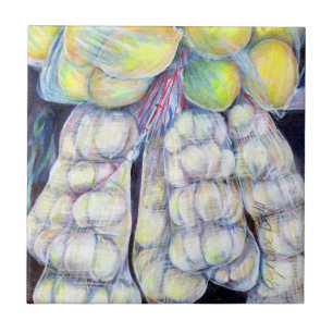 The Wonders of the Wet Markets, Singapore Tegeltje