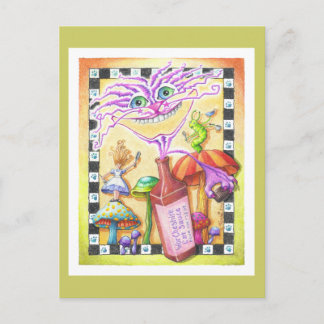 The WorCHESHIRE CAT Briefkaart