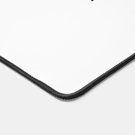 The Work Can Wait Large Minimalist Typographic Bureaumat (Hoek)