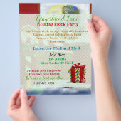 The Workshop Kerstmis Whimsey EVENT Flyer (Hand)