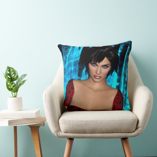 The World Behind the Eyes cushion Kussen (Stoel)