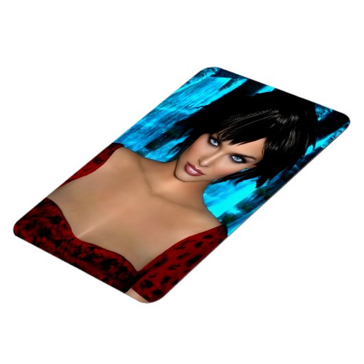 The World Behind the Eyes flexible photo magnet (Côté Gauche)