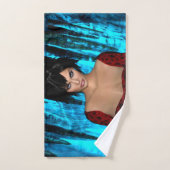 The World Behind the Eyes hand towel (Serviette à main)