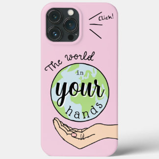 the world in your hands Case-Mate iPhone Hülle 13 Pro Max Hoesje