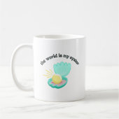 The World is My Oyster Mug (Gauche)