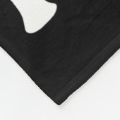 The World Needs Your Magic Motivational Retro  Fleece Deken (Hoek)