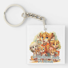 The World Tante Sleutelhanger