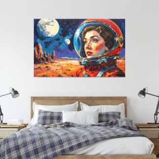 THE WORLD WE DISCOVERED 21 CANVAS AFDRUK