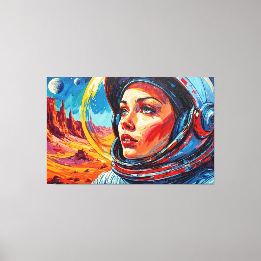 THE WORLD WE DISCOVERED CANVAS AFDRUK (Voorkant)