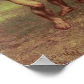 The Wrestlers, 1853 Poster (Hoek)