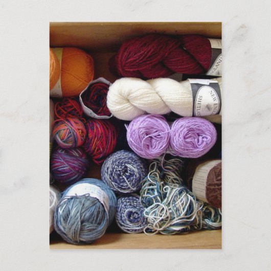 The Yarn Collector's Box Briefkaart (Voorkant)