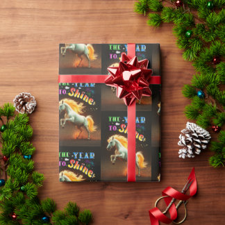 The Year To Shine Cadeaupapier