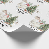 The Year We Added Chickens Custom Raising Chickens Cadeaupapier (Hoek)